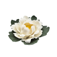 Différente forme fleur décor à la maison décoration de mariage porcelaine fleur Figurine Statue fleur en céramique