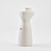 Style de beauté peinture à la main pure femme caractéristique décor à la maison décoration fleur porcelaine moderne vase de mariage en céramique