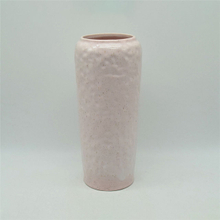 Décoration d'ameublement de table Vase en céramique décoration de bureau polyédrose rose grand type Vase en céramique
