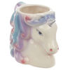 Tasse à bière en céramique en forme de licorne