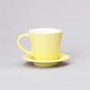 ensemble de tasse à café en porcelaine avec logo personnalisé boîte-cadeau avec plaque de protection de tasse 260 ml noir, blanc, diverses couleurs ensemble de tasse en céramique