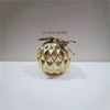 Citrouilles en céramique dorées en forme de lanterne citrouille en céramique lanterne évidée décorations de citrouilles en céramique