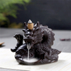 Fil encens prise en céramique cascade reflux encens dragon griffe en céramique doigts citron Dragon reflux brûleur d'encens