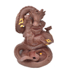 Fil douille d'encens cascade en céramique reflux encens dominateur broche nuage en céramique Dragon reflux brûleur d'encens