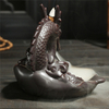 Filetage encens socket céramique cascade reflux encens grand dragon céramique céramique dragon dragon dragon backflow brûleur d'encens