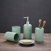 Ensemble personnalisé cinq hôtels à usage familial salle de bains accessoire de salle de bain sanitaire accessoires de salle de bain en céramique