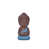 Artisanat fait à la main décor à la maison cadeau de mariage couleur différente choisir Guanyin Figurine bouddha en céramique petite Statue de moine