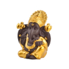 Cadeau de mariage de décoration d'intérieur en or entier, couleur différente, choisissez la Statue de Ganesha en céramique dorée