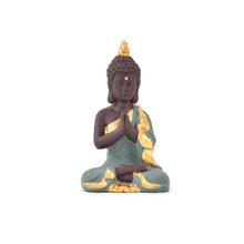 Artisanat fait à la main décor à la maison cadeau de mariage couleur différente choisir Guanyin Figurine statue de bouddha en céramique dorée
