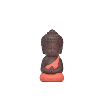 Décor à la maison à la mode cadeau de mariage couleur différente choisir Guanyin Figurine bouddha en céramique petite Statue de moine